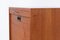 Vintage Danish Teak Filing Cabinet with Tambour Door from Bjerringbro, 1960s 13