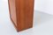 Vintage Danish Teak Filing Cabinet with Tambour Door from Bjerringbro, 1960s 8