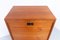 Vintage Danish Teak Filing Cabinet with Tambour Door from Bjerringbro, 1960s 15