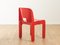 Model 4867 Chairs by Joe Colombo for Kartell, Set of 5 5