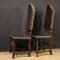 Antique Italian Leather Chairs, 1770, Set of 2 9