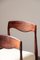 Sedie in palissandro nello stile di Otto Møller, Scandinavia, anni '60, set di 4, Immagine 19