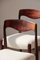 Sedie in palissandro nello stile di Otto Møller, Scandinavia, anni '60, set di 4, Immagine 5