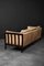 Vintage Mid-Century Modern Danish Brown 3-Seater Sofa from Mogens Hansen, 1970s 21