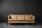 Vintage Mid-Century Modern Danish Brown 3-Seater Sofa from Mogens Hansen, 1970s 1
