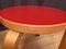 Alvar Aalto zugeschriebene NE60 Hocker für Artek, Finnland, 1980er, 2er Set 8
