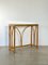Table Console Vintage en Bambou, 1970s 1