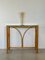 Table Console Vintage en Bambou, 1970s 4