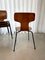 Model 3103 Hammer Chairs by Arne Jacobsen for Fritz Hansen, 1966, Set of 5 2