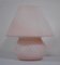 Vintage Mushroom Table Lamp by Paolo Venini for Venini, 1970s, Image 1