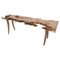 Burl Wooden Console Table by Logniture 1
