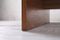 Square Coffee Table with Shelf, 1960s 8