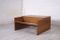 Square Coffee Table with Shelf, 1960s 1