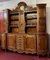 Louis XV Style Bookcase with Clock 1
