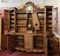 Louis XV Style Bookcase with Clock 2