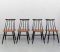 Model Fanett Dining Chairs by Ilmari Tapiovaara for Asko, 1950s, Set of 4 2