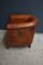 Vintage Dutch Leather Club Chair, 1970s 6