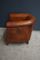 Vintage Dutch Leather Club Chair, 1970s, Image 6