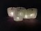 Ice Glass Rappotenstein Wall Lamp by J. T. Kalmar for Kalmar, 1960s 4
