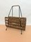Rattan Magazine Rack, 1970s 5