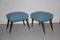 Tabourets, Italie, 1950s, Set de 2 3