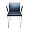George Chairs in Black Leather with Metal Frames by Eoos for Walter Knoll / Wilhelm Knoll, Germany, 2000s, Set of 6, Image 10