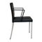 George Chairs in Black Leather with Metal Frames by Eoos for Walter Knoll / Wilhelm Knoll, Germany, 2000s, Set of 6, Image 7