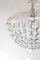 Crystal Globe Ceiling Lamp, 1960s 5