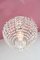 Crystal Globe Ceiling Lamp, 1960s 3