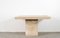 Mid-Century Italian Minimalist Geometric Marble Table, 1970s 1