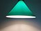 Art Deco Conical Green Opaline Pendant Light, 1920s-1930s 7