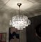 Large Mid-Century Crystal Prisms and Brass Chandelier from Kinkeldey, Germany, 1960s 9