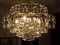 Large Mid-Century Crystal Prisms and Brass Chandelier from Kinkeldey, Germany, 1960s 13