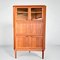 Mid-Century Modern Teak Corner Cabinet with Secretary or Bar attributed to Bramin, Denmark, 1960s 1