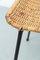 Gian Franco Legler zugeschriebener Rattanhocker, 1950er 9