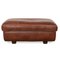 Valentino Ottoman aus Braunem Leder von Machalke 10