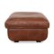 Valentino Ottoman aus Braunem Leder von Machalke 9
