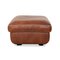 Valentino Ottoman aus Braunem Leder von Machalke 11
