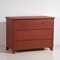 Antique Terracotta Red Chest of Drawers, 1920s 1