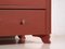 Antique Terracotta Red Chest of Drawers, 1920s 2