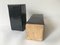 Black Cube Stoneware Vases, 1970s, Set of 2 6