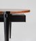 T61 Low Table in Rosewood and Metal by Osvaldo Borsani for Tecno, 1960s 4