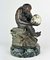 Hugo Wolfgang Reinhold, Ape with Skull, Bronze, Signed, Foundry Mark, Casting Before 1900 7