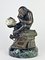 Hugo Wolfgang Reinhold, Ape with Skull, Bronze, Signed, Foundry Mark, Casting Before 1900 1