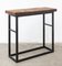 Table Console d'Entrée en Chêne et Fer 6