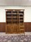 English Oak Library Cabinet with Ladder 1