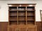 English Oak Library Cabinet with Ladder 9