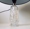 Vintage Scandinavian Table Lamp with Crystal Base, 1940s 2