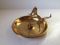 Brass Ashtray with Acrobatic Figurine, 1950s 2