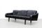 Vintage Danish Sofa in Black Leather, 1960s 4